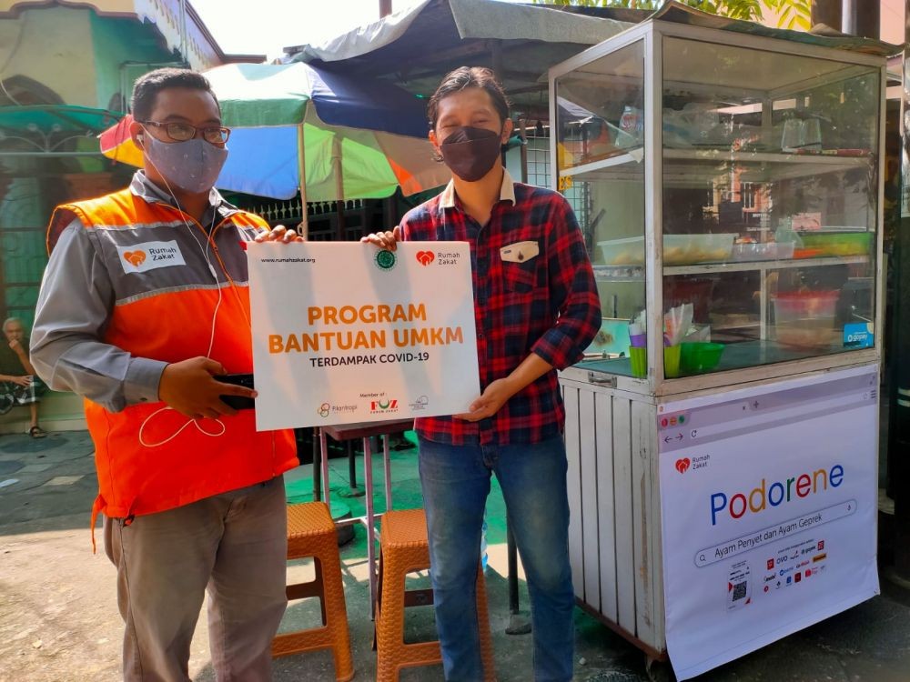 Perbaiki Perekonomian, Rumah Zakat Bantu Pelaku UMKM 