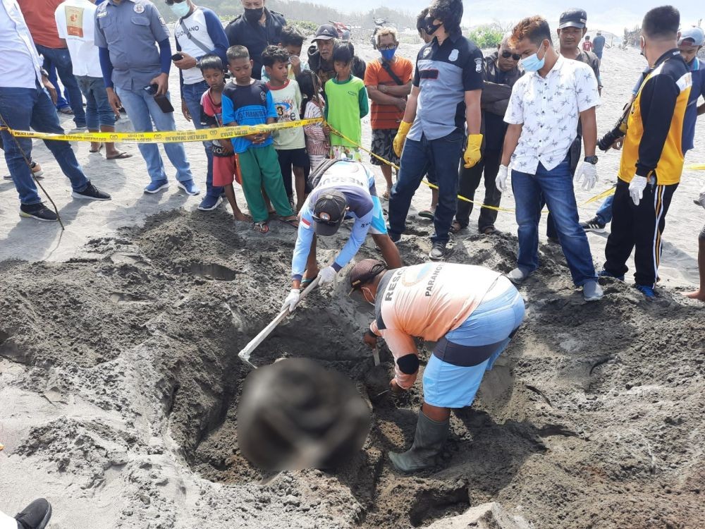 Potongan Kepala Manusia Gegerkan Warga Pantai Parangkusumo