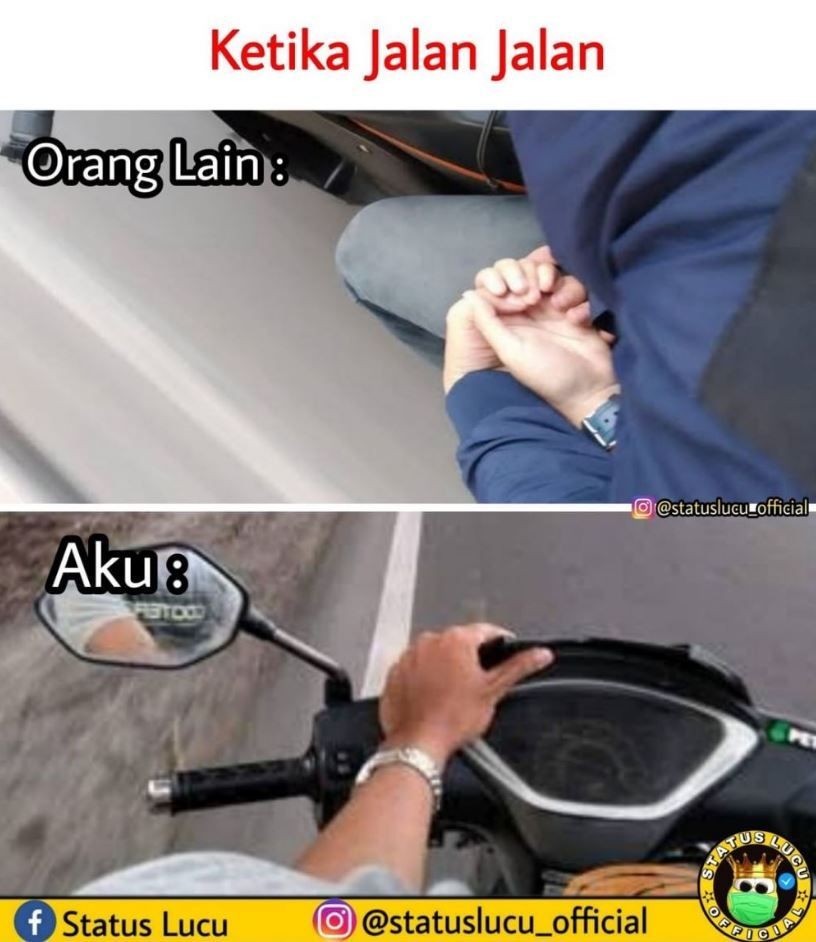 10 Meme Lucu Nasib Aku Vs Orang Lain