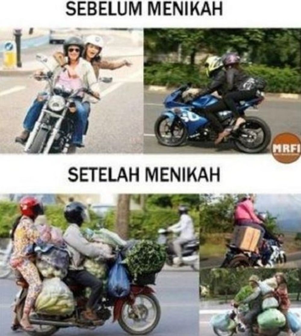 10 Meme Sebelum Vs Sesudah Menikah Ini Kocak