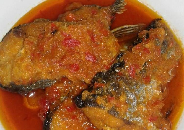 Resep Ikan Patin Sambal Merah, Pencinta Pedas Wajib Cobain