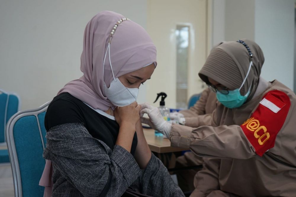 Update Terkini Capaian Vaksinasi COVID-19 Lampung dan Tangkal Omicron