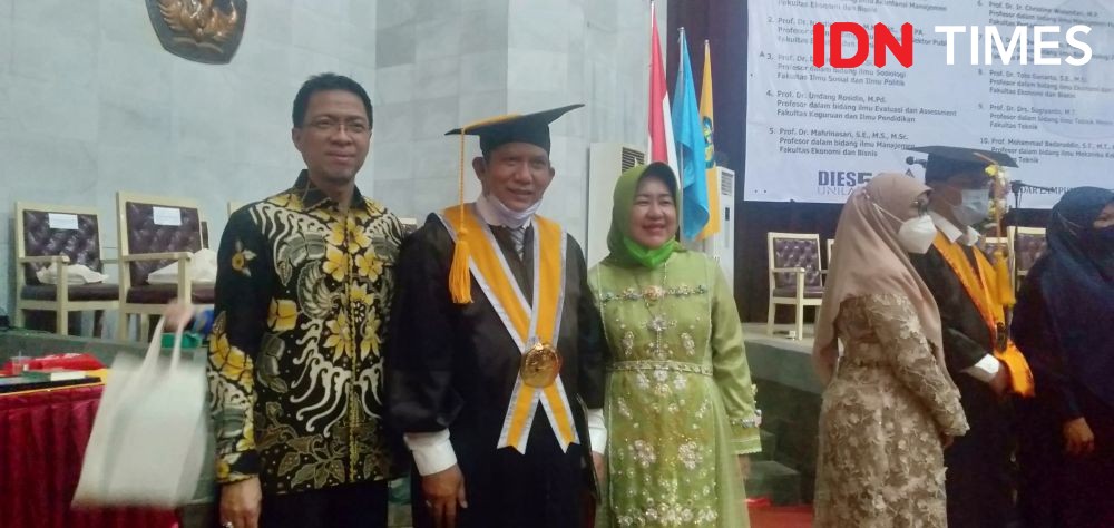 Orasi Ilmiah Guru Besar Unila, Soroti IPM Lampung dan Dana Desa