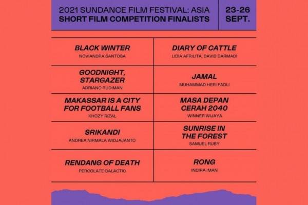 10 Finalis Film Pendek Di Sundance Film Festival :Asia 2021