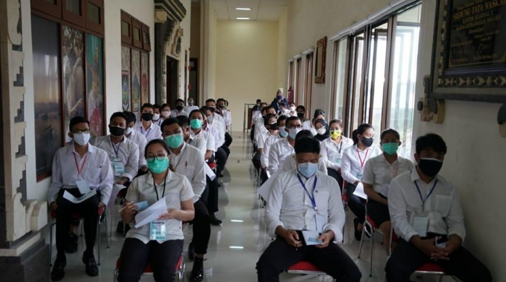 Tes CASN Kementerian Kesehatan di Bali Diikuti 824 Peserta   