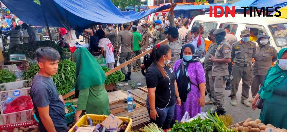 Penertiban Pasar Pandansari yang Nyaris Bentrok dengan Pedagang