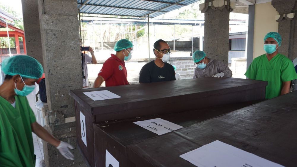 RSUP Sanglah Kremasi 25 Jenazah Telantar di Bali, Prosesi Secara Hindu