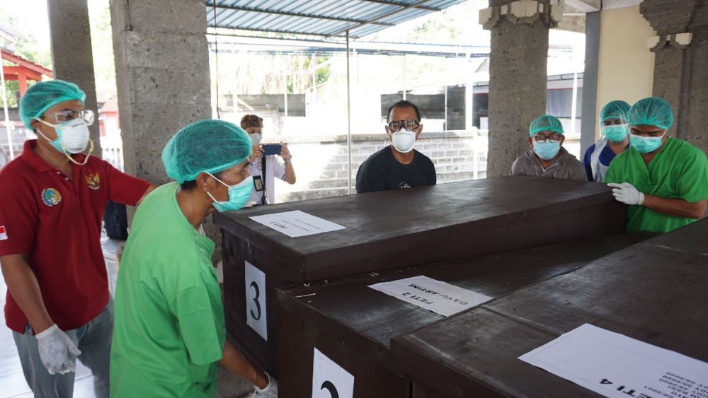 RSUP Sanglah Kremasi 25 Jenazah Telantar di Bali, Prosesi Secara Hindu