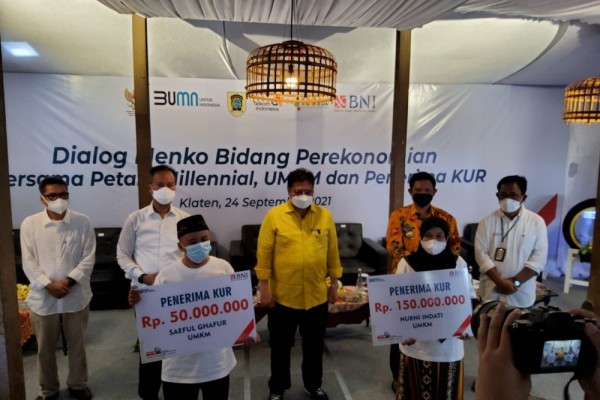 Menko Perekonomian Beri Apresiasi Program Millennial Smartfarming BNI