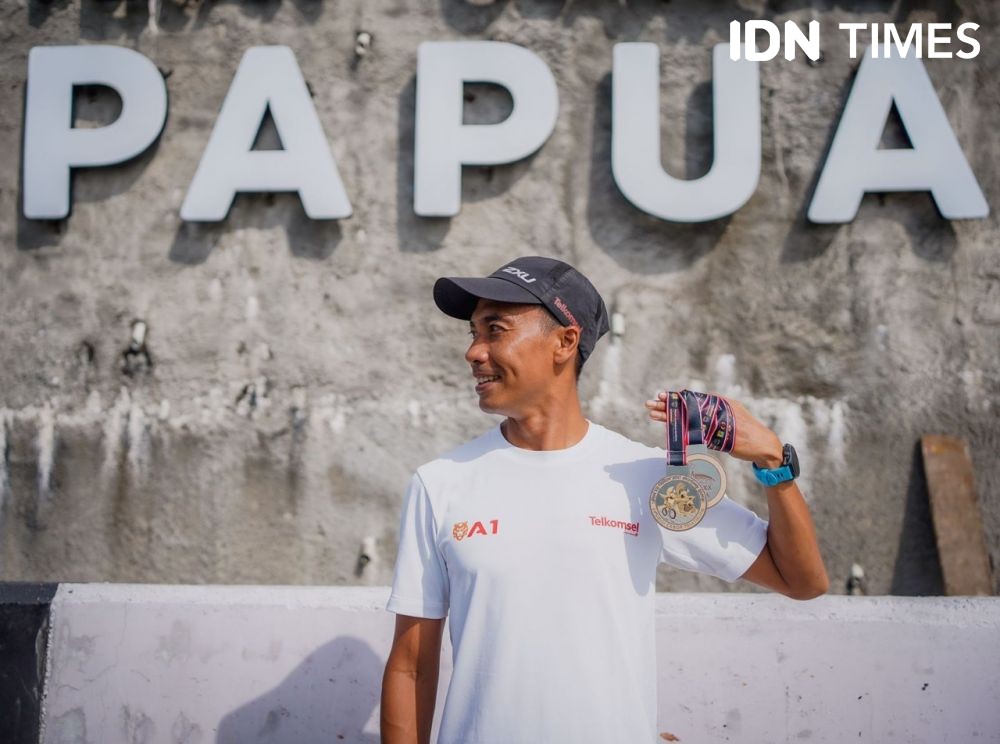 Telkomsel Dukung Atlet Asal Sumsel Jauhari Johan di PON Papua
