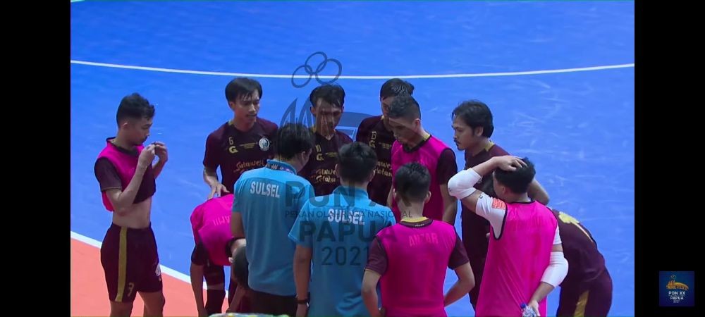 PON 2021: Tim Futsal Sulsel Puncaki Klasemen Grup