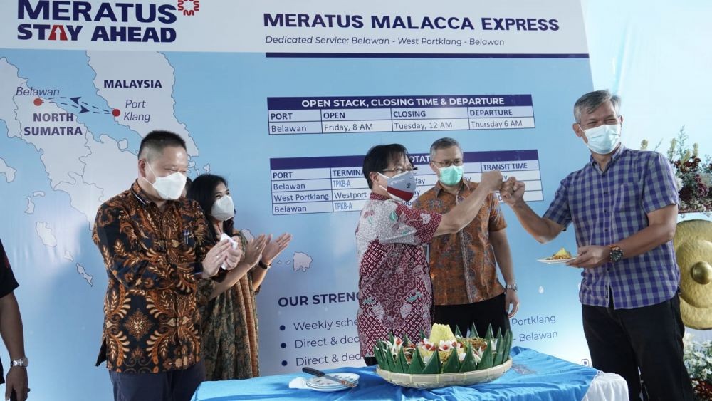 Kapal Meratus Layani Ekspor Impor Perdana Ke Port Klang Malaysia