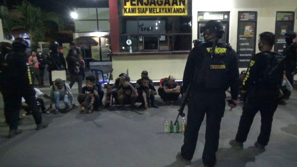 Tertangkap Balap Liar, 17 Pemuda di Makassar Dibina Mengaji