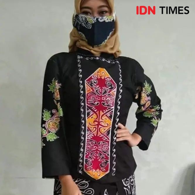 Batik Buah Baqa Motif Asli Ciptaan Pengrajin dari Samarinda