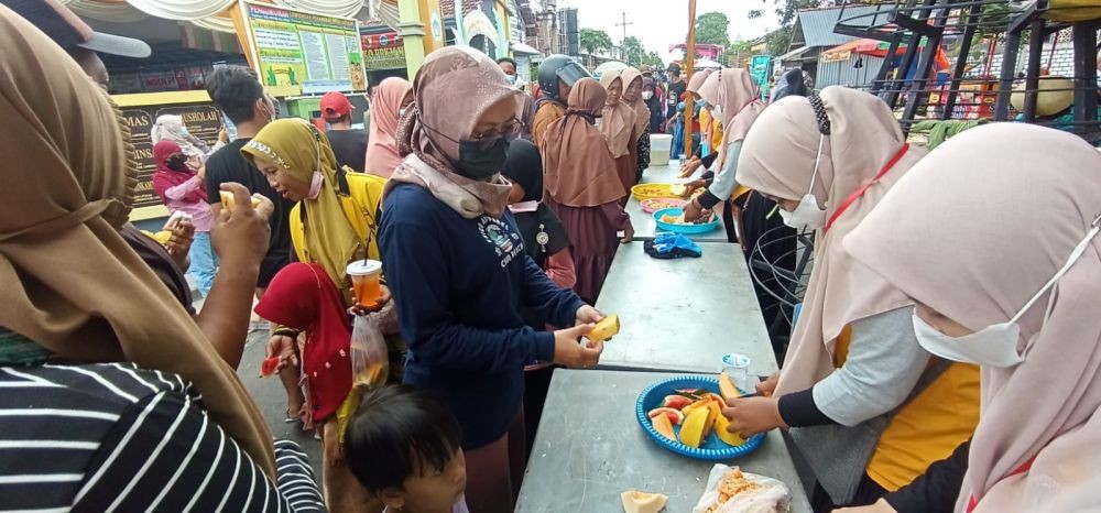 Festival Buah di Lamongan, 7 Ton Buah Gratis Bagi Pengunjung