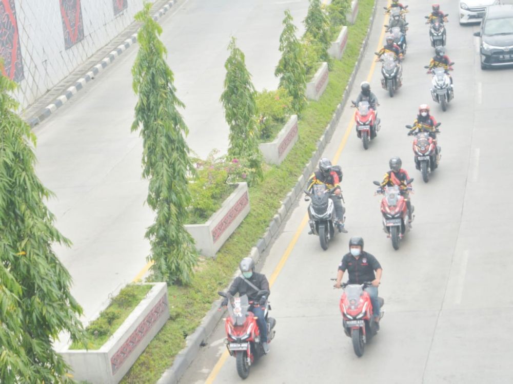 ADV Riders Medan Gelar Kopdar Gabungan di Warkop Menteng
