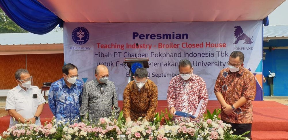 Peresmian Closed House Teaching Farm Di IPB