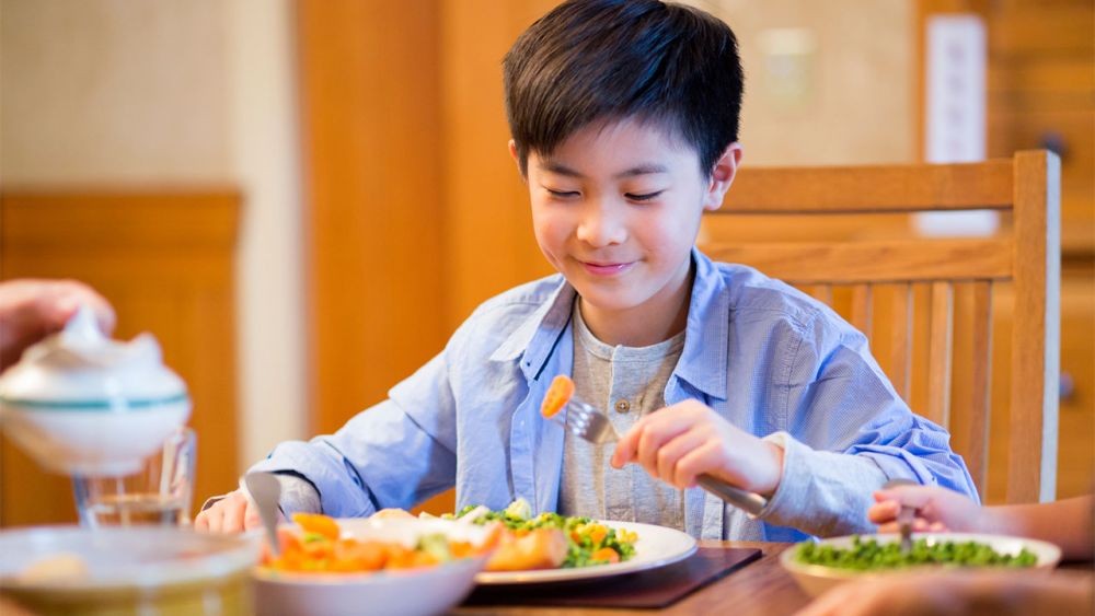 Studi Rajin Makan Sayur dan Buah Bikin Mental Anak Sehat