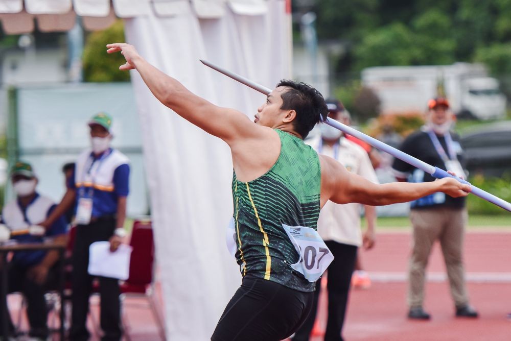 Bangga, Atlet Lempar Lembing Asal Binjai Raih Medali Perak SEA Games