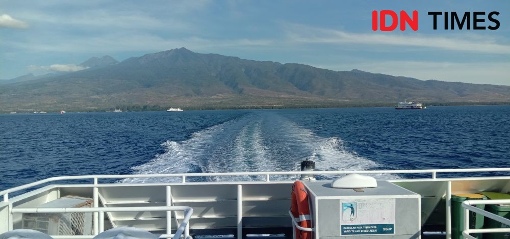 KMP Permata Lestari II Terseret Arus di Selat Lombok