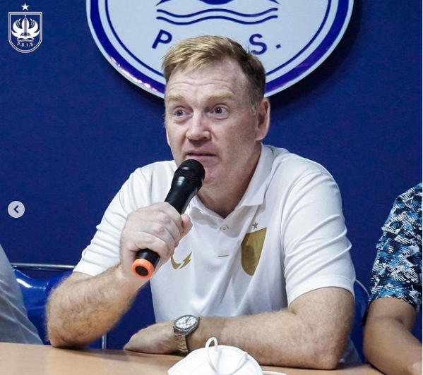 Pelatih PSIS Ian Andrew Gillan Tiba di Semarang, Dapat Tugas Khusus