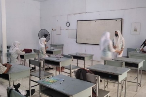 Ini Cara Sekolah di Makassar Terapkan Prokes PTM Terbatas