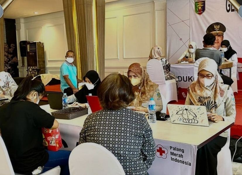 PMI Lampung Sudah Distribusikan 48.120 Dosis Vaksin ke Enam Kabupaten
