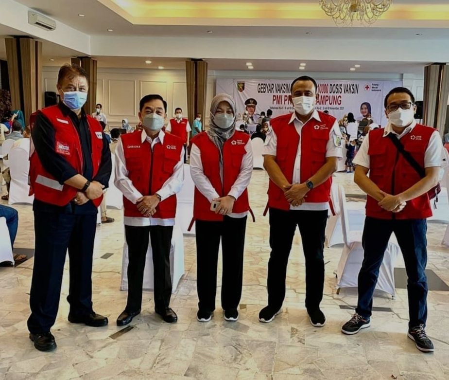 Vaksinasi COVID-19 PMI Lampung Siapkan 5.000 Dosis Vaksin Gratis!