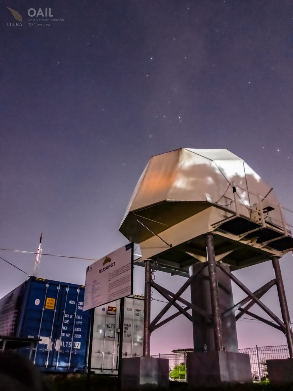Melongok Observatorium Astronomi ITERA, Gagas Wisata Edukasi Astronomi
