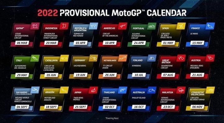 Resmi! MotoGP di Sirkuit Mandalika Digelar 18-20 Maret 2022