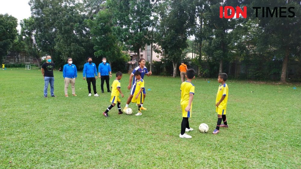 KNPI Medan Dukung Kompetisi Sepakbola Anak Usia Dini