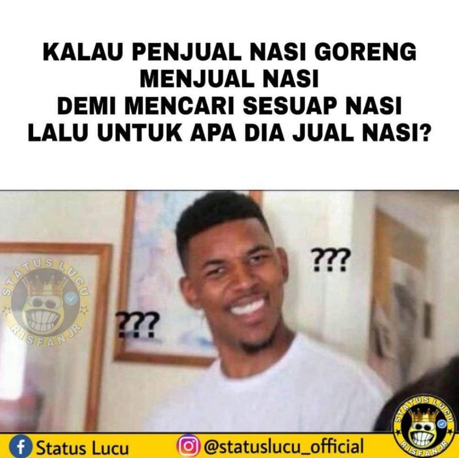 10 Meme Kocak Lagi Bingung Ini Pertanyaannya Bikin Mikir