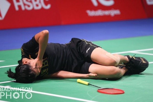 Piala Uber 2020: Nandini Putri Cedera Lutut