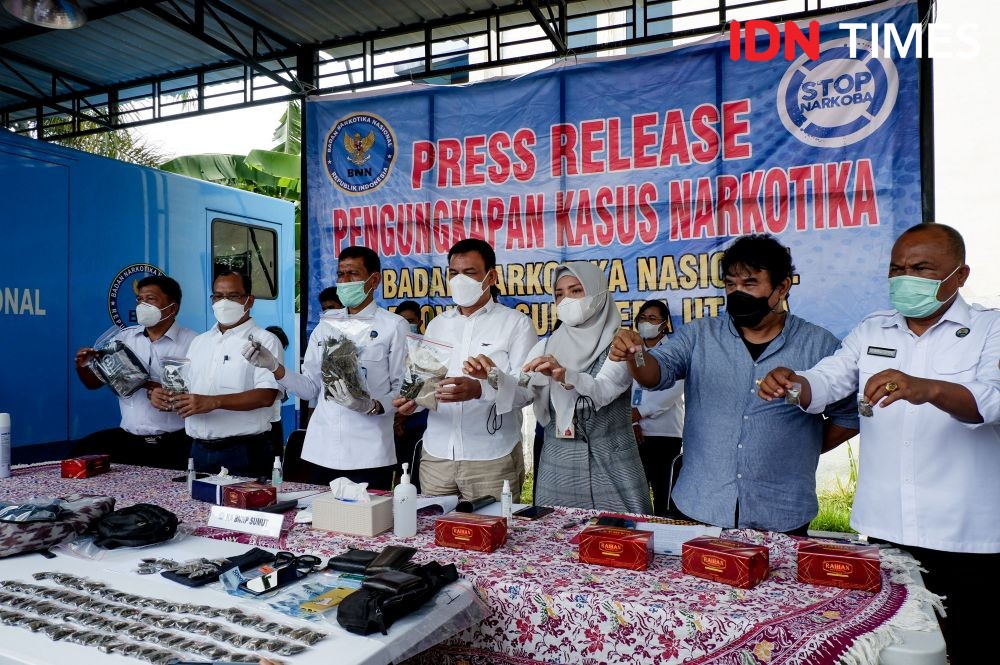 Kampus USU Digerebek BNN, DM Mengaku Jual Ganja untuk Uang Kuliah