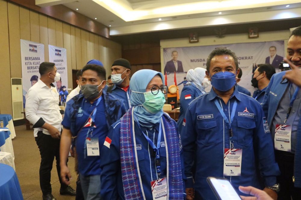 Bupati Iti Jayabaya Kembali Pimpin Demokrat Banten 