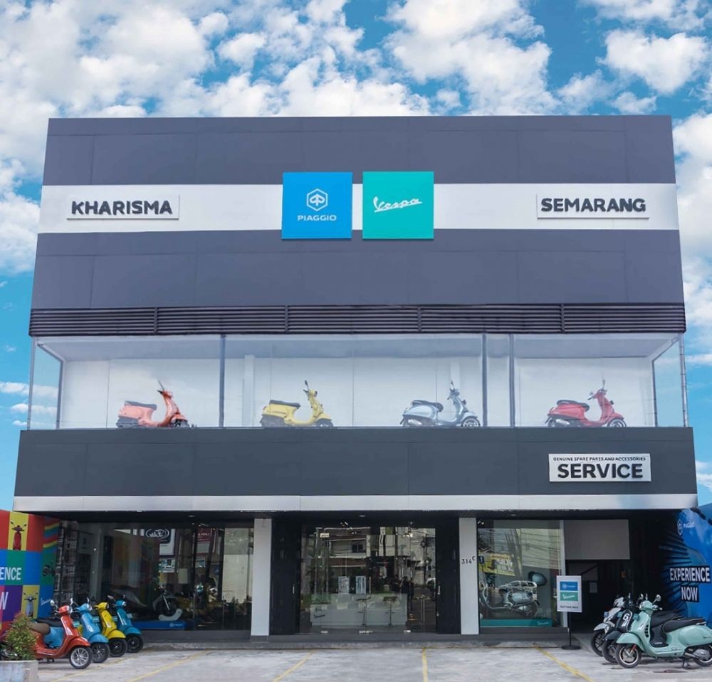 Buka di Semarang, Ini Lokasi Dealer Premium Bagi Pecinta Piaggio Vespa
