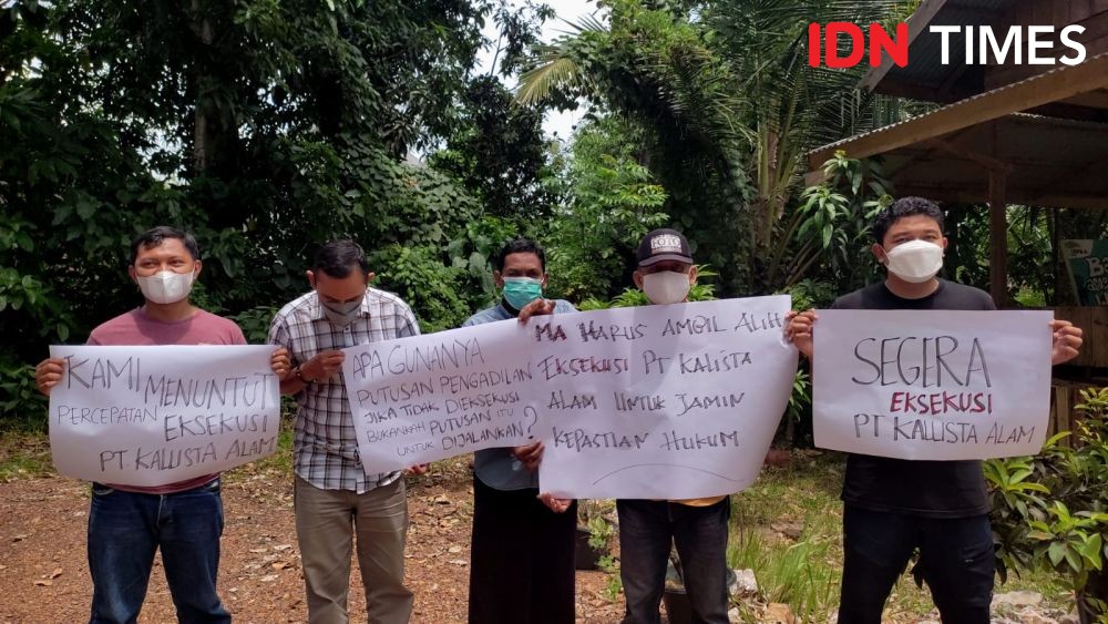 Bakar 1.000 Hektare Lahan Gambut, PT Kalista Alam Belum Dieksekusi