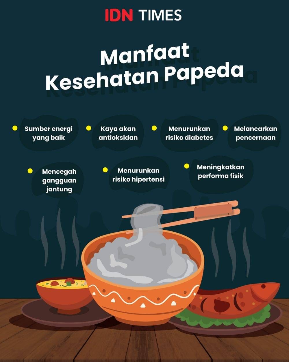 #GiziLokal: 7 Manfaat Sehat Papeda, Alternatif Nasi