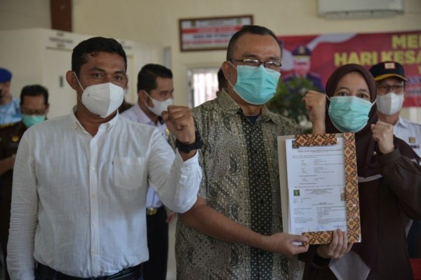 Usai Bebas Saiful Mahdi Jadi Duta Lapas Kelas Ii A Aceh<script async src=