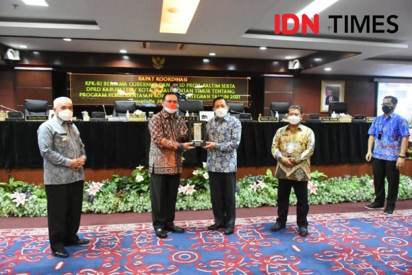 KPK Sambangi Kantor DPRD Kaltim