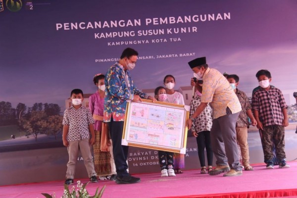 Usai Bangun Kampung Akuarium, Anies Kini Canangkan Kampung Kunir