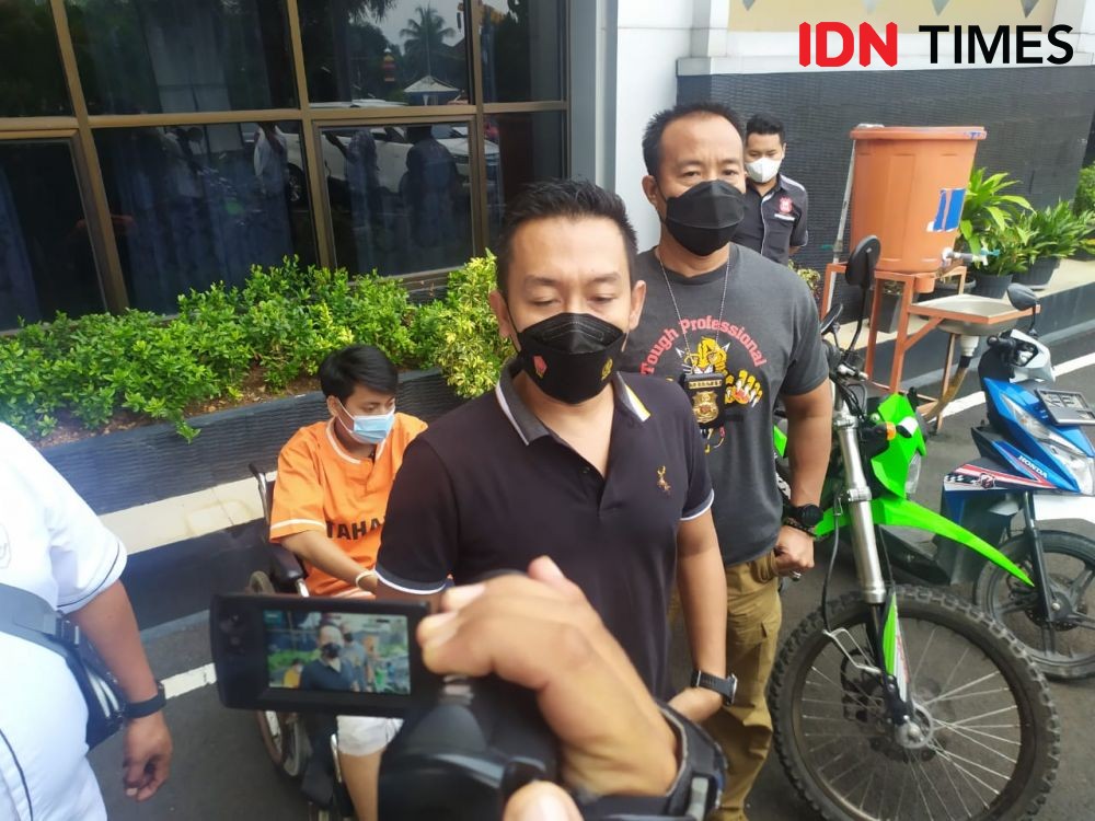 Dor! Pelaku Curanmor Puluhan TKP di Bandar Lampung Ditembak Polisi