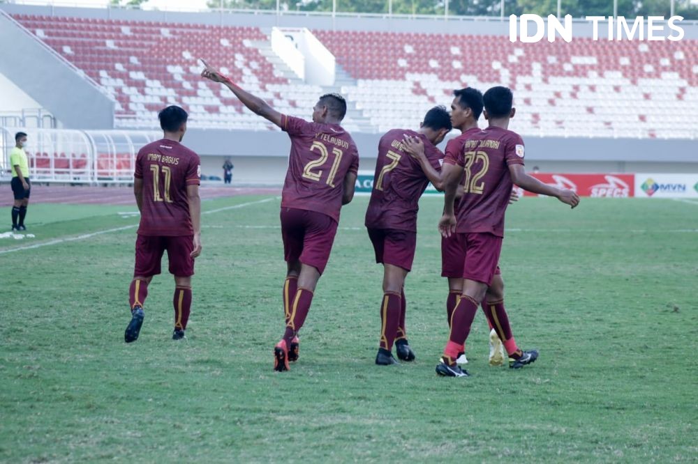 Liestiadi Latihan Perdana dengan Skuad Sriwijaya FC 1 Juli 2022