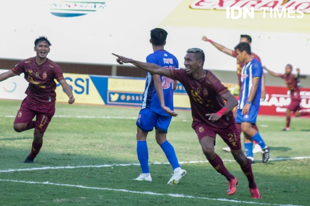 Liestiadi Latihan Perdana dengan Skuad Sriwijaya FC 1 Juli 2022
