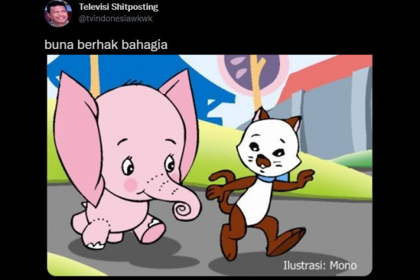 10 Cuitan Lucu Buna Berhak Bahagia ala Netizen, Bikin Ketawa Gemas