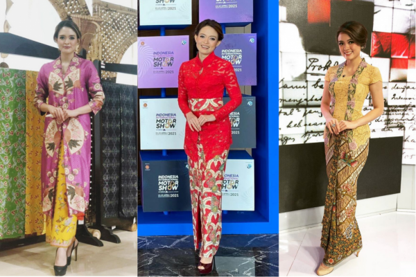 9 Inspirasi Kebaya ala Glory Oyong, Pesonanya Memikat