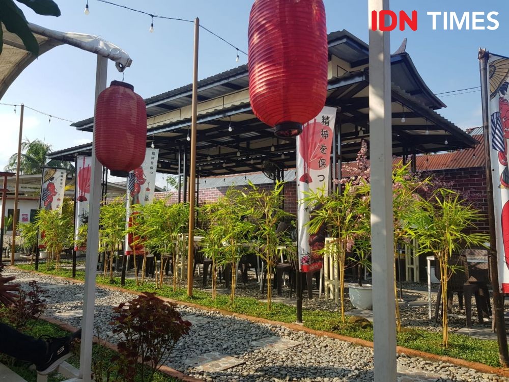 Replika Yard, Kafe Bernuansa Jepang dengan Kuliner Nusantara di Binjai