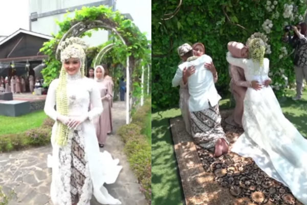 9 Dekorasi Akad Nikah Ridho D'Academy dan Syifa, Konsepnya Outdoor