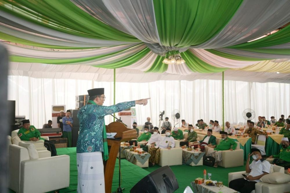 Hadiri Munas PPP, Ridwan Kamil Sebut Bisa Jadi Opsi Pengusung Pilpres 