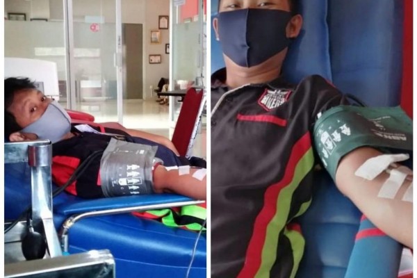 Keren, Bikers BRCM Gelar Donor Darah untuk Sesama